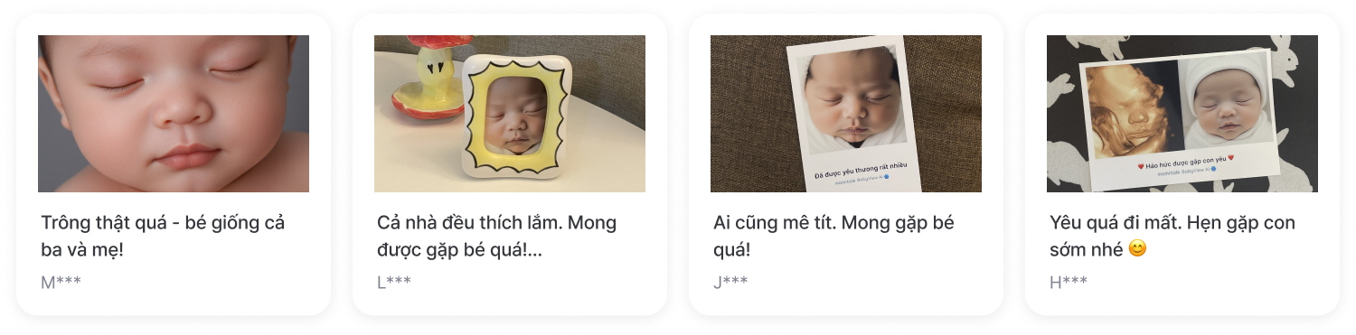 Phản hồi từ khách hàng về BabyViewAI